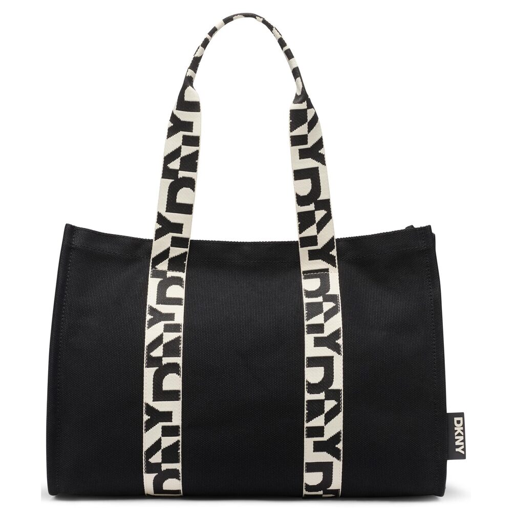 7328 Nessa Tote Bag, Black/Silver, One Size